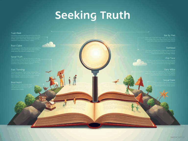 Seeking Truth – An Infographic